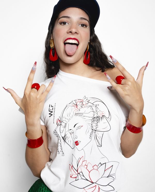 Brazalete recto rojo