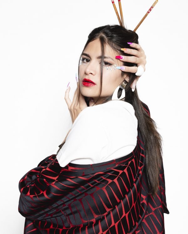 Anillo chunky blanco