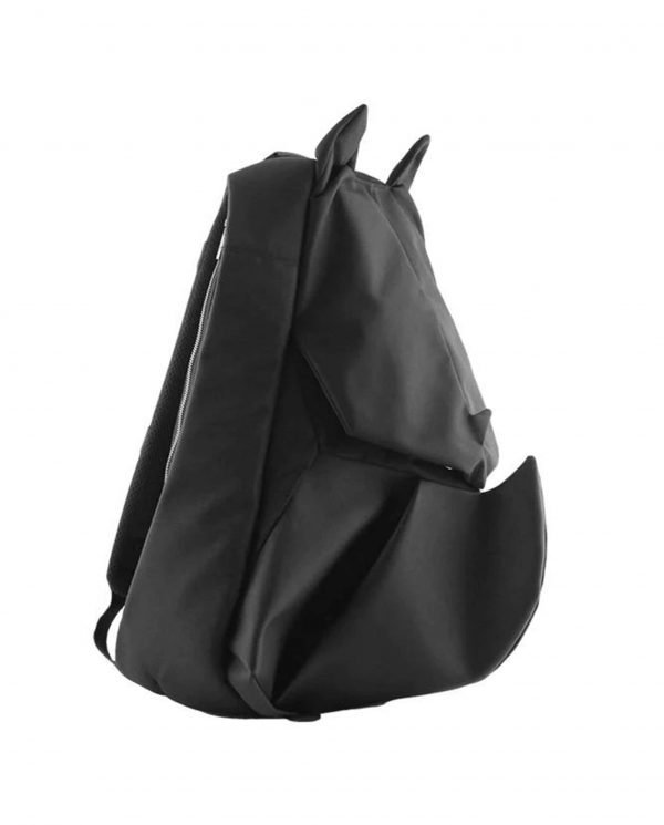 Mochila origami rinoceronte