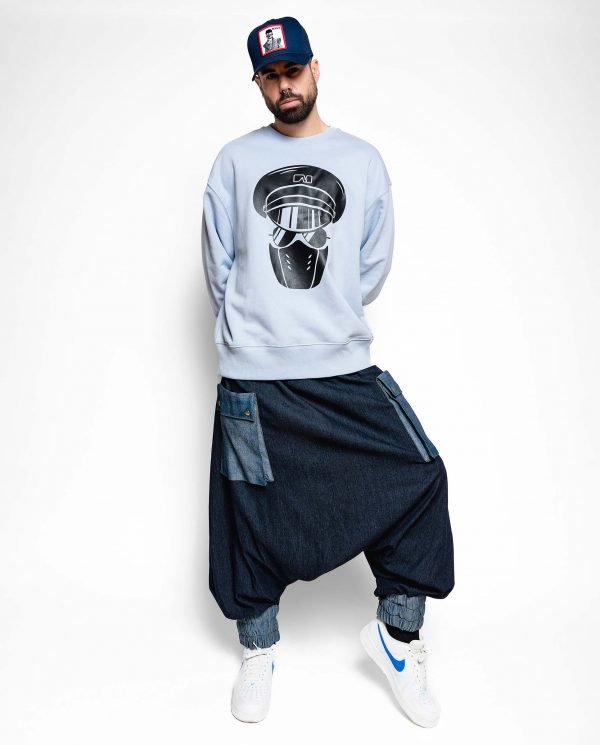 Pantalón bombacho vaquero