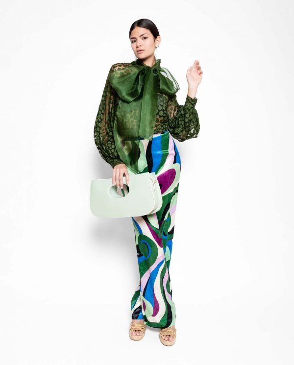 Pantalón psicodelia verde