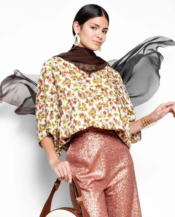 Blusa cuadrada liberty